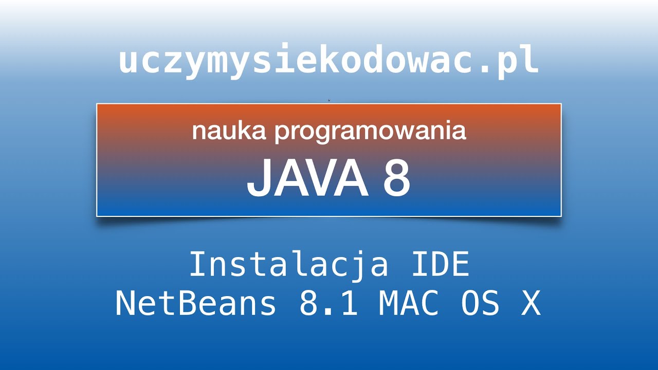 Netbeans 9 download mac os x